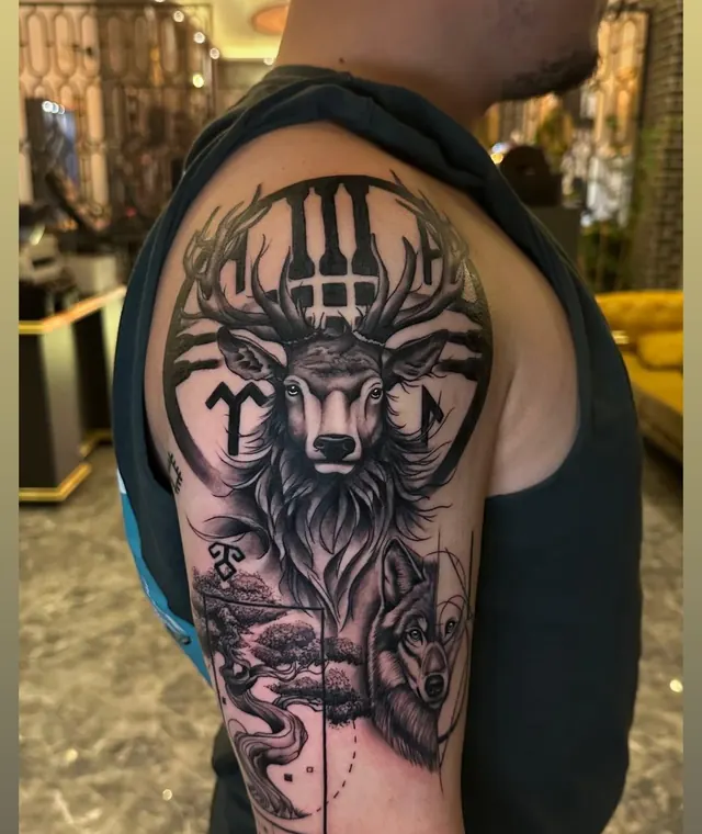 Nordic Wild — Burak Işık dövme çalışması