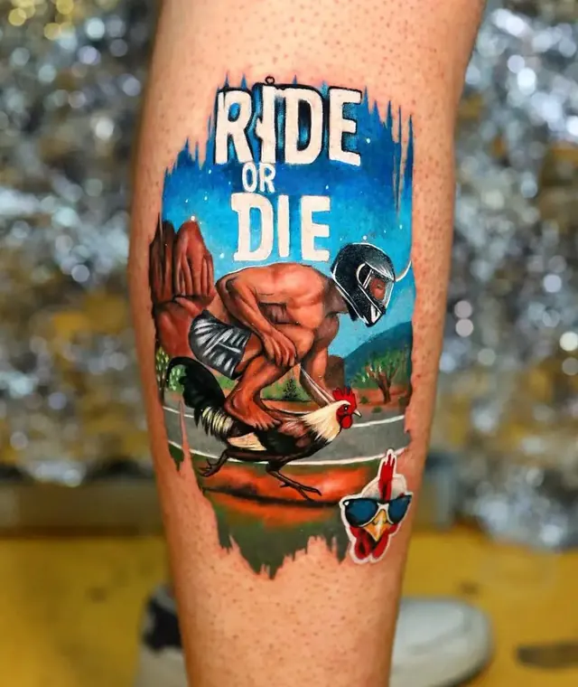 Ride or Die — Burak Işık dövme çalışması